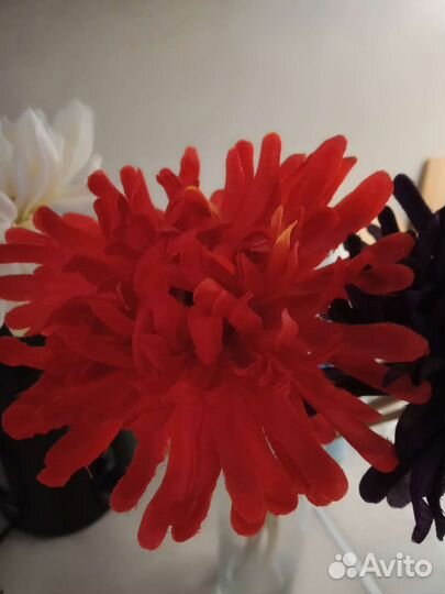 Цветок искусственный хризантема