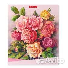 Тетрадь ученическая 48л клетка, линия