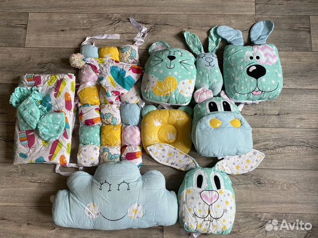 Бортики в кроватку