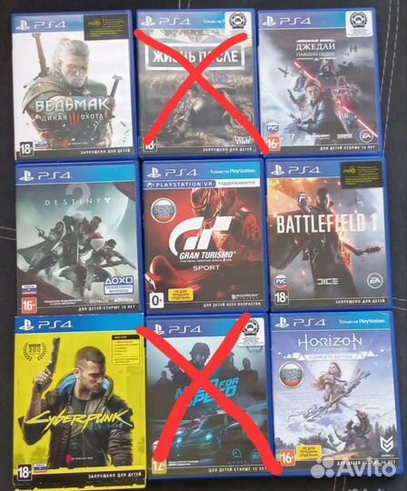 Игры для приставок ps4