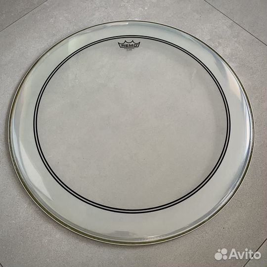 Пластики Evans 22, Remo 24 и демпфер на 20