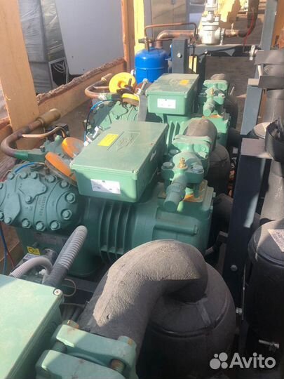 Холодильная централь на трёх компрессорах Bitzer