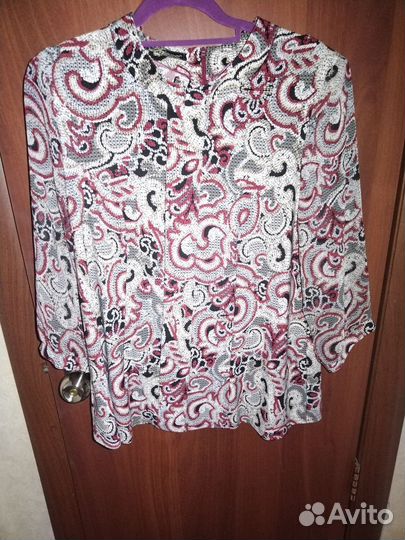 Блузка женская 50 52 бу