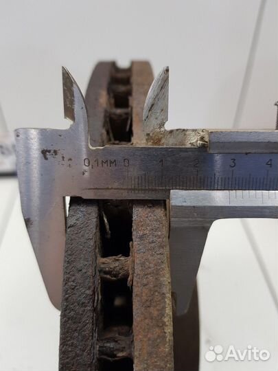 Диск тормозной передний вентилируемый