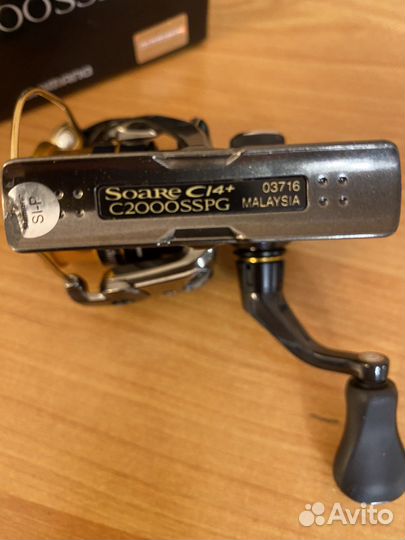 Катушка shimano soare ci4+ c2000sspg