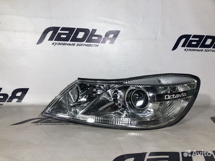 Фара skoda octavia A5 (2008-2013) левая