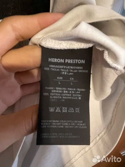 Футболка heron preston