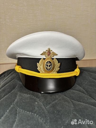 Фуражка белая офисная 57