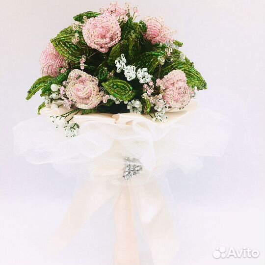 Букет невесты из бисера
