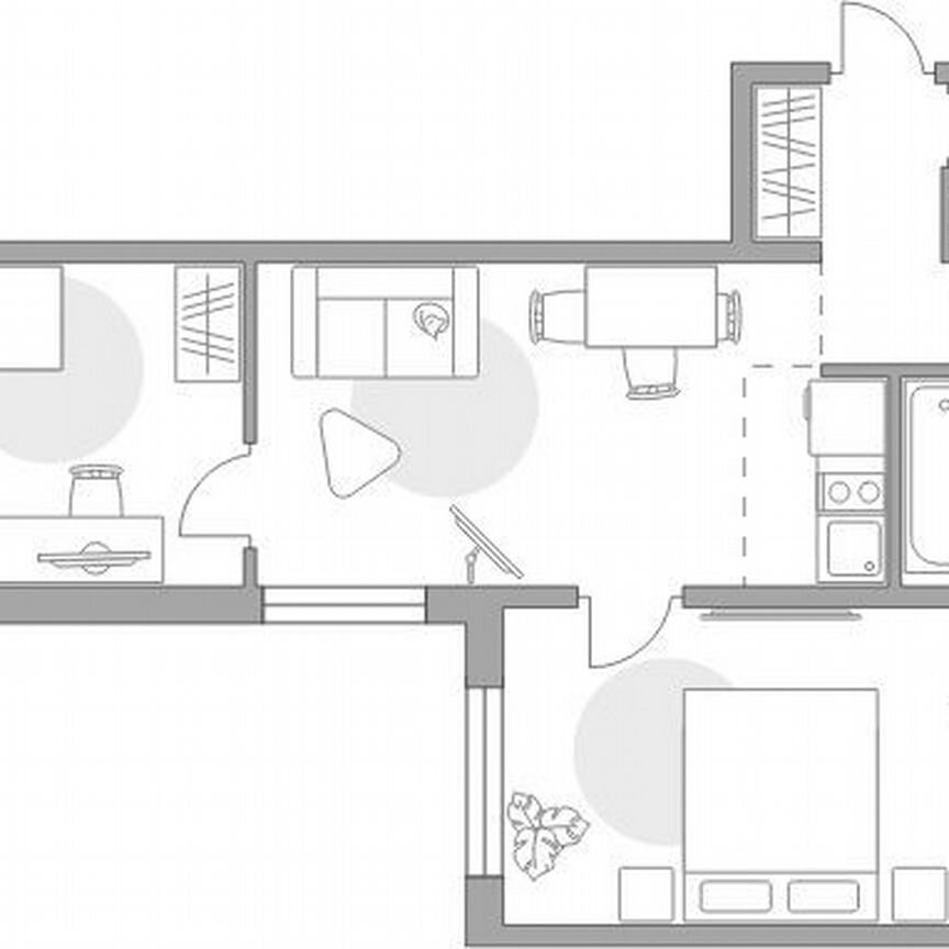 3-к. квартира, 52,3 м², 10/14 эт.