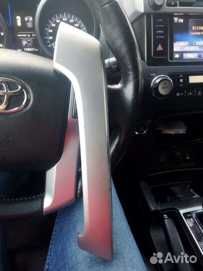 Накладка на правую ручку Toyota prado 150