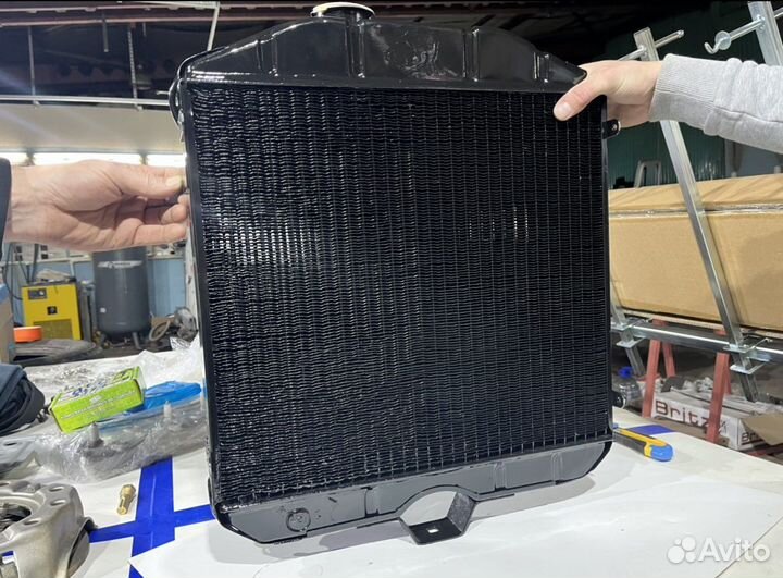 Радиатор газ М-20 Победа после реставрации