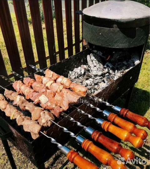 Мангал с очагом под казан. Цена производителя