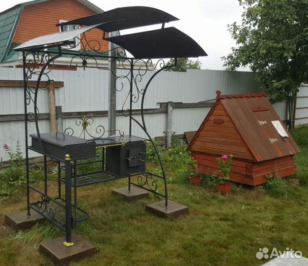 Мангал лофт