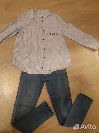 Рубашка на девочку 128 см