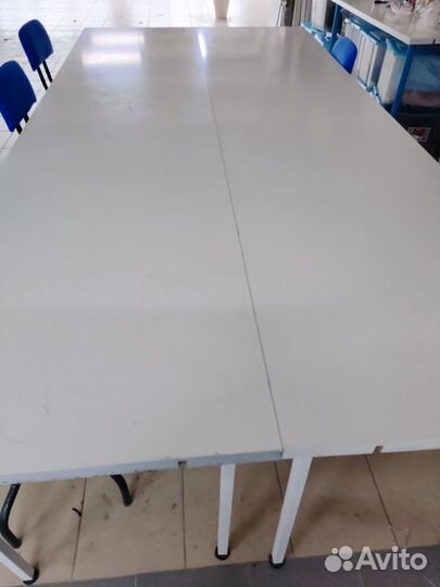 Столы 270 на 80белые