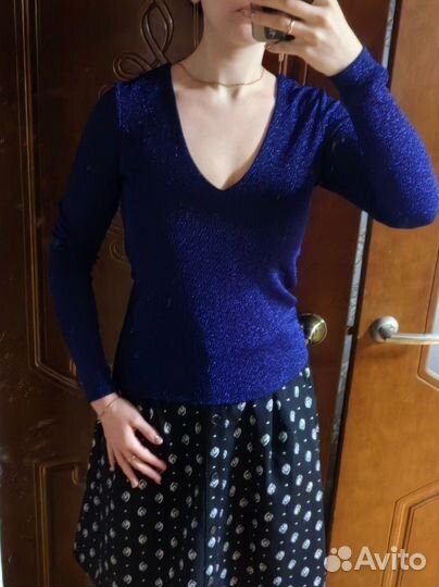 Кофта с люрексом h&m