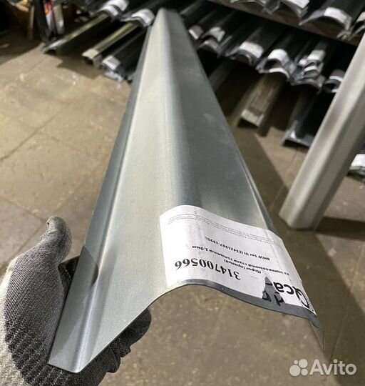 Порог левый BMW 5 E34 1987-1995(1мм)