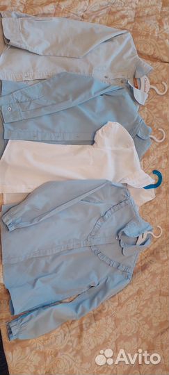 Рубашка для девочки 128-134