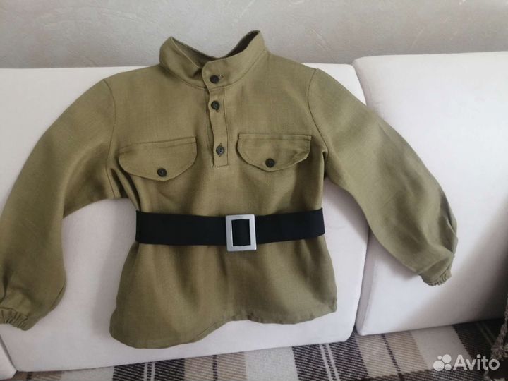 Детский военный костюм для девочки