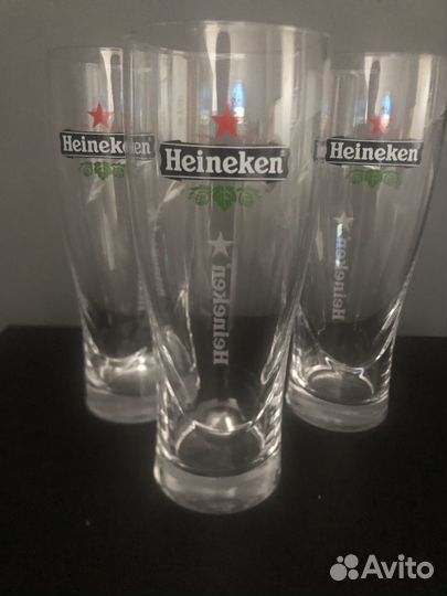 Бокалы пивные Heineken
