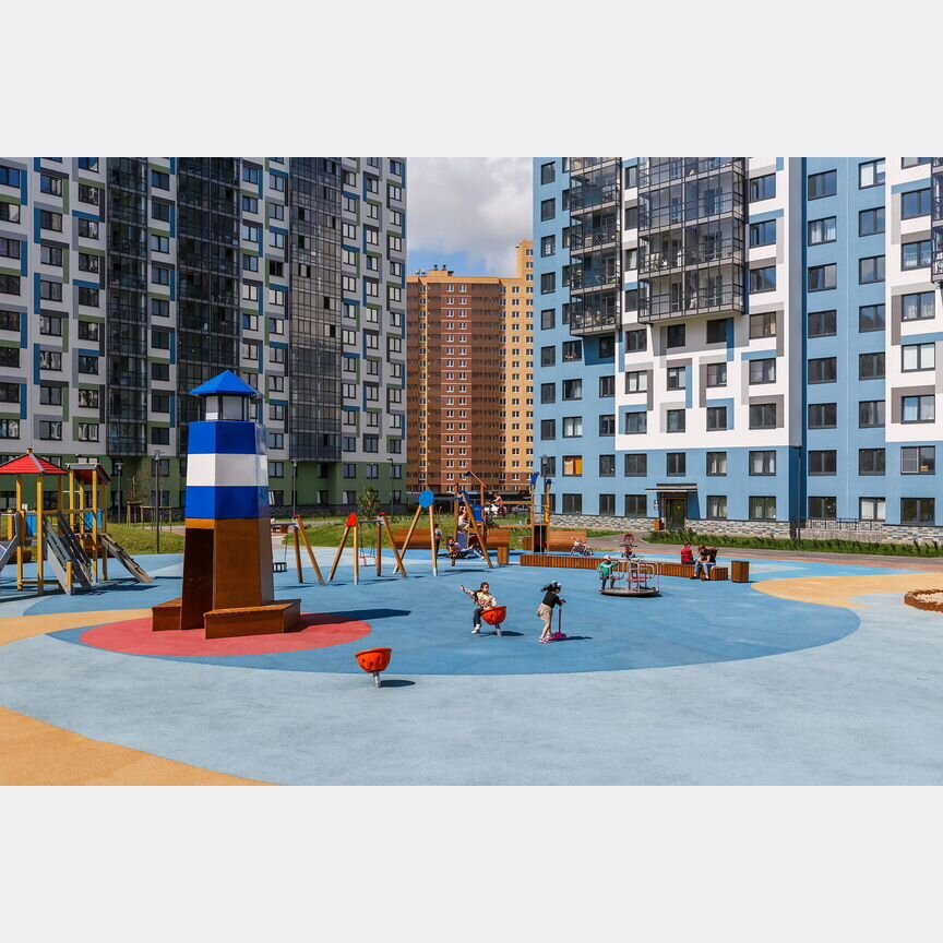 2-к. квартира, 55,4 м², 2/15 эт.
