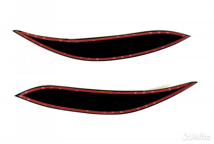 Реснички на фары Toyota Fielder 140