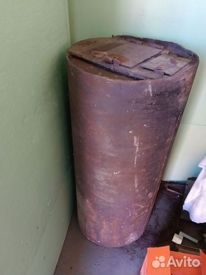 Печь буржуйка для гаража бу