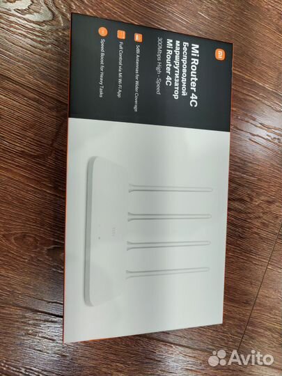 Новый Wifi роутер Xiaomi 4c рст