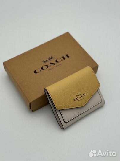 Кошелёк Coach новая коллекция