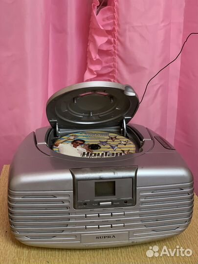 Радиоприемник supra BB-CD101 silver