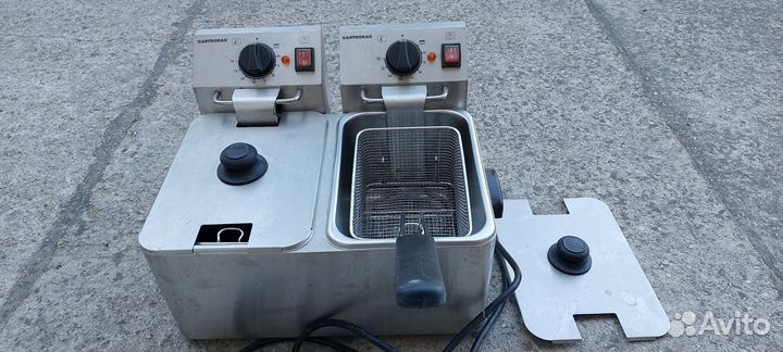 Фритюрница двойная профессиональная