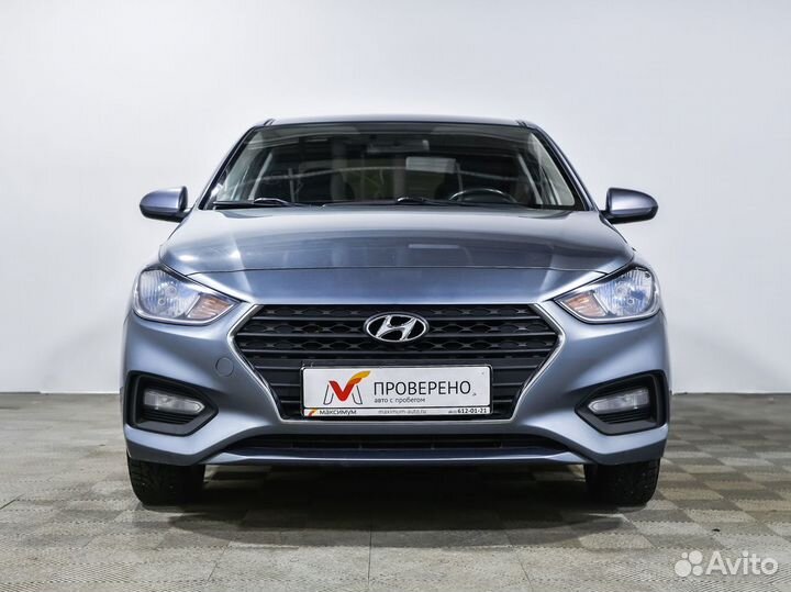 Hyundai Solaris 1.4 МТ, 2017, 168 663 км