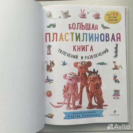 Большая пластилиновая книга