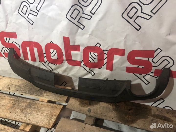 Юбка бампера задняя Mercedes-Benz C-Class W204