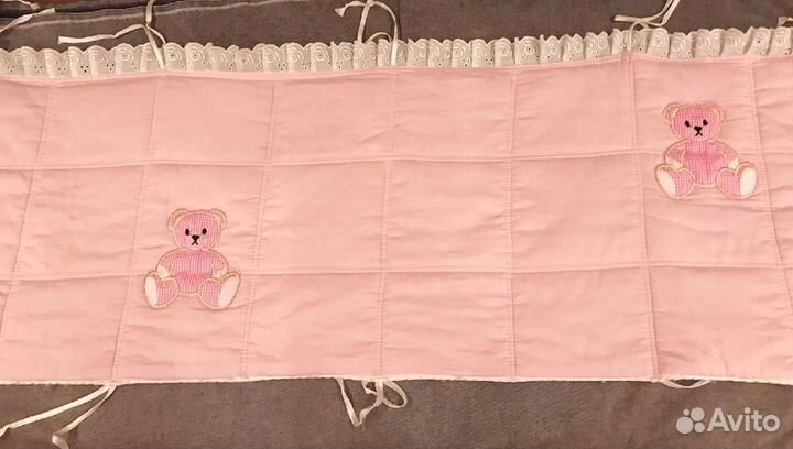 Бортики в детскую кроватку