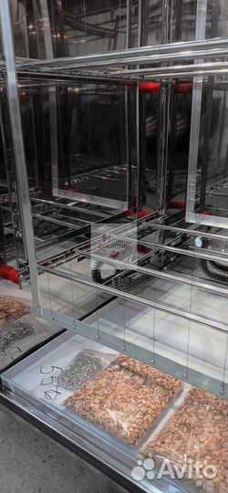 Коптильня горячего копчения. 550л