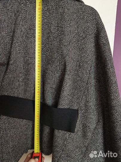 Пальто пончо женское