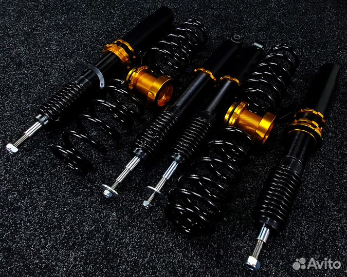 Стойки койловеры Audi A3, TT, VW MK5, MK6