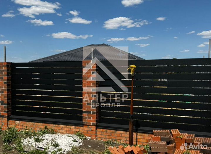 Забор Ранчо / Металлические ограждения от производ