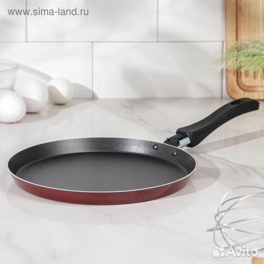 Сковорода блинная «Эксперт», d22 см, пластиковая р