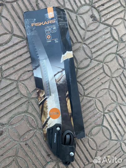 Сучкорез fiskars up86 телескопический+пила