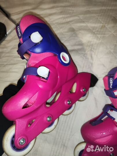 Коньки роликовые Oxelo 28-30 р