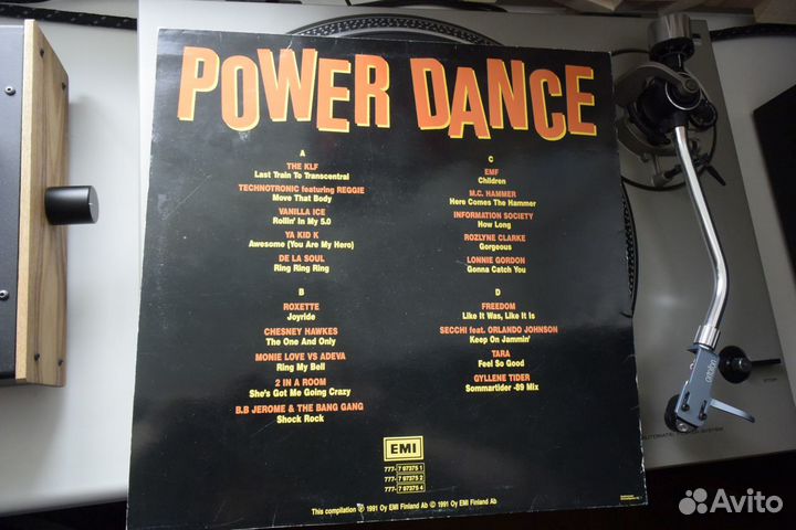 Various Power Dance LP 1991
