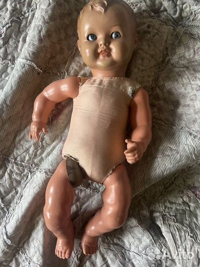 Кукла пупс 56 см советских времен