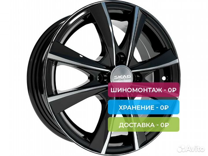 R15 4x100 6J ET45 D67,1 Скад Мальта алмаз