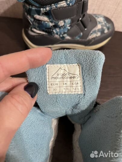 Ботинки зимние 30 размер