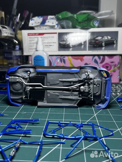 Tamiya subaru 1:24 сборная модель автомобиля