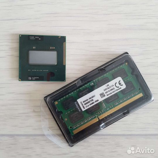 I7-2760qm sr02w + ddr3L 4gb