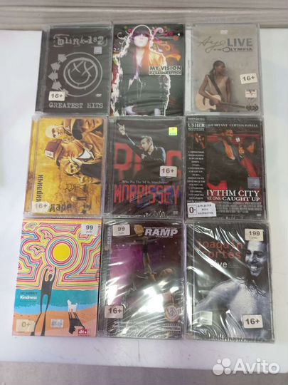 Коллекция dvd музыка